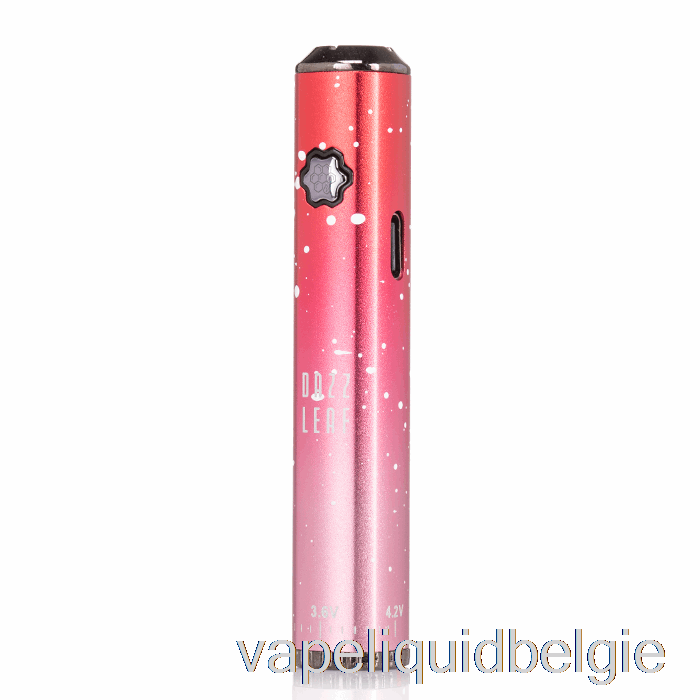 Vape Vloeistof Dazzleaf Squarii Bottom Twist 510 Batterij Rode Splatter